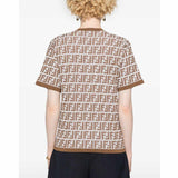 FF Knitted Brown T-Shirt