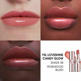 YSL Loveshine Candy Glow Rosewood Blush Lip Balm