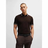 Paddy Plain Brown Polo-Shirt