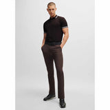 Paddy Plain Brown Polo-Shirt