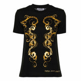 FW24 Baroque Print Black T-Shirt