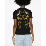 FW24 Baroque Print Black T-Shirt