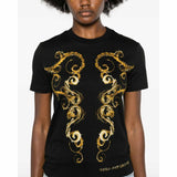 FW24 Baroque Print Black T-Shirt