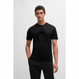 x Porsche Logo Print Black T-Shirt