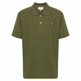 Bold Fox Head Military Green Polo-Shirt