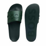 Logo Embossed Green Slides