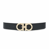 Gancini Black/Brown Reversible Belt