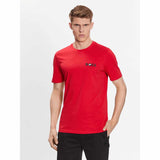 Logo Embroidered Red T-Shirt