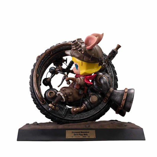 Piggy Molly Steampunk Monowheel Storm Figure