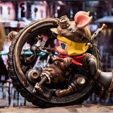 Piggy Molly Steampunk Monowheel Storm Figure