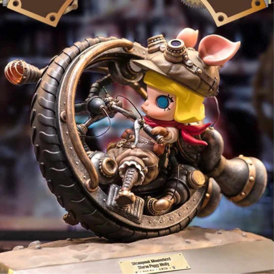 Piggy Molly Steampunk Monowheel Storm Figure