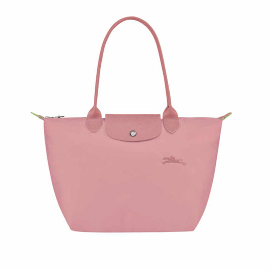 Le Pliage Petale Pink Medium Shoulder Bag