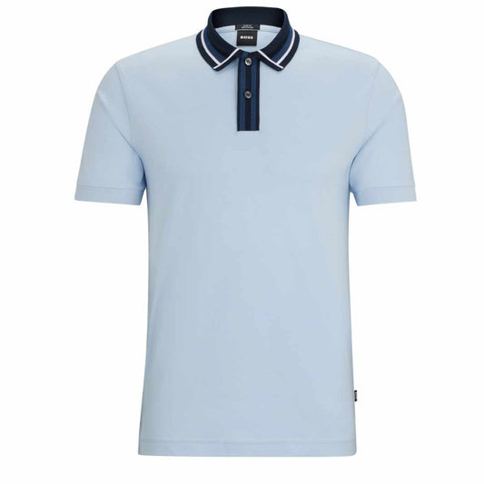 Phillipson Pastel Blue Polo-Shirt