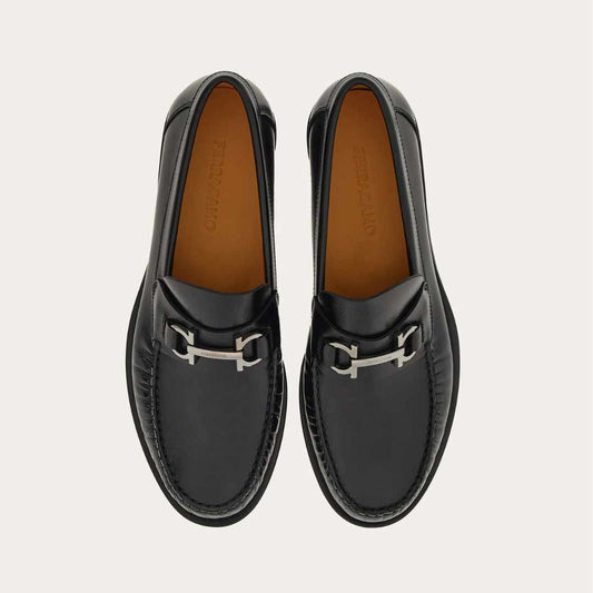 Fort Gancini Ornament Black Loafers