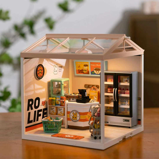 Rolife Energy Supply Store Miniature House