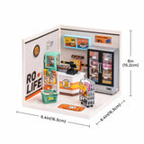 Rolife Energy Supply Store Miniature House