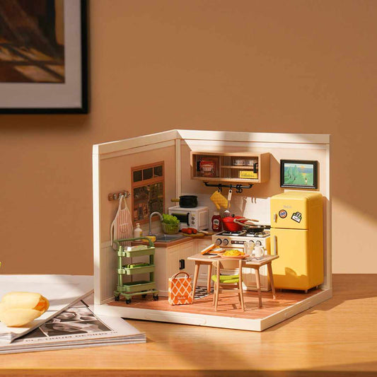 Rolife Happy Meals Kitchen Miniature House