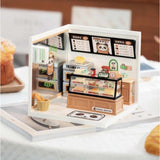 Rolife Panda Bakery Miniature House