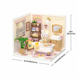 Rolife Pop Bubble Bathroom Miniature House