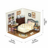 Rolife Sweet Dream Bedroom Miniature House