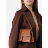 Le Bambino Long Brown Shoulder Bag