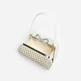 Pearl Beige Squared Bag