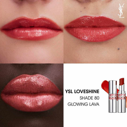 YSL Loveshine Glowing Lava Lipstick