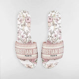 Rose des Vents Pink Millefiori Dway Slides