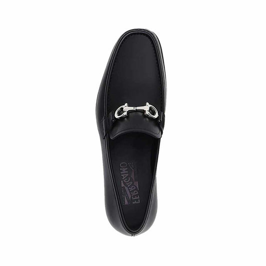 Gancini Reversible Bit Loafers