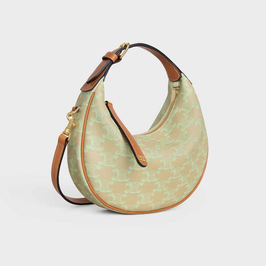 Lulu Teen Triomphe Canvas Natural Hobo Bag