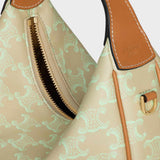 Lulu Teen Triomphe Canvas Natural Hobo Bag