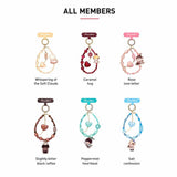 Dimoo Crush on Coffee Series Phone Charm Blind Box