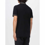 Collar Baroque Black Polo-Shirt