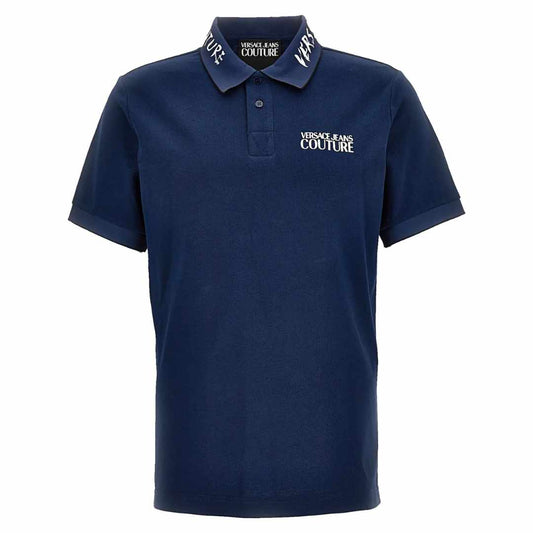 Logobrush Collar Blue Polo-Shirt