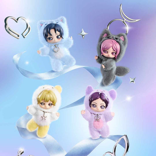 Aespa Fluffy Club Series Vinyl Pendant Blind Box