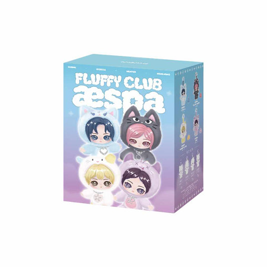 Aespa Fluffy Club Series Vinyl Pendant Blind Box