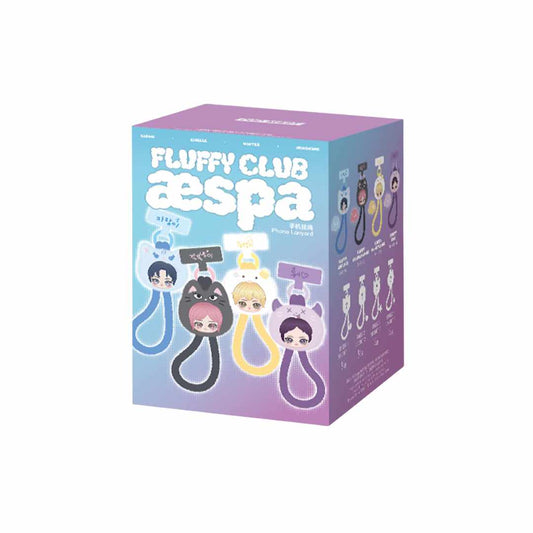 Aespa Fluffy Club Series Lanyard Blind Box