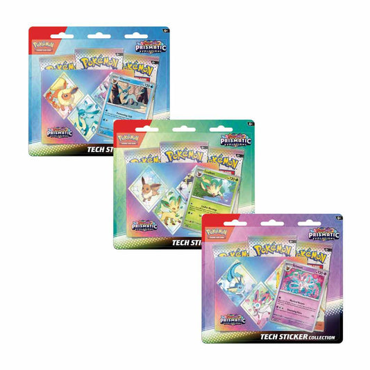 Pokémon TCG: Prismatic Evolutions Tech Sticker Collection