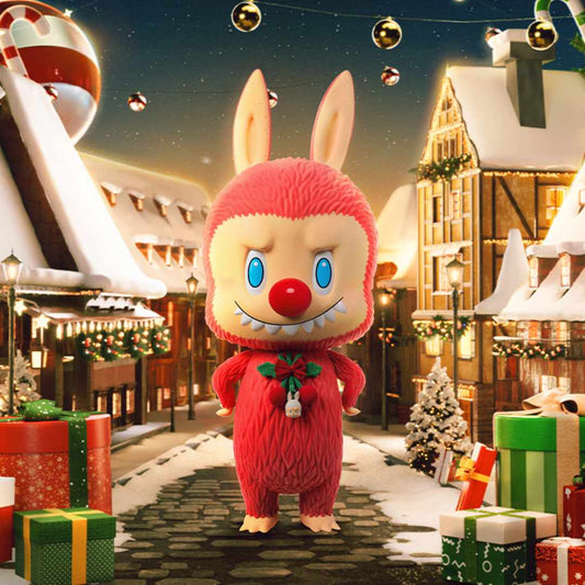 Mega Labubu Tec Winter Holiday 1000% Figurine