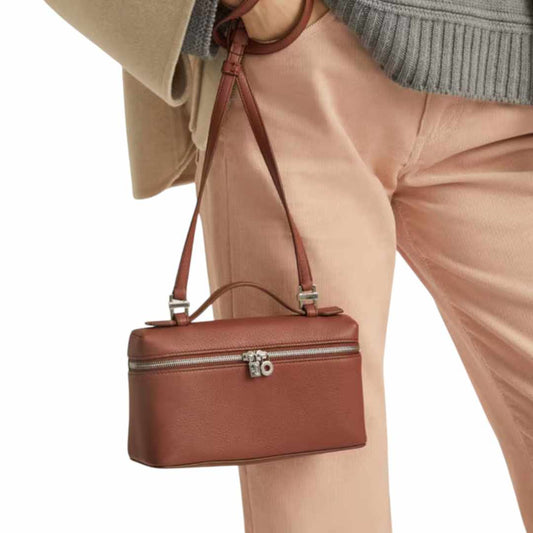 Extra Pocket L19 Brown Bag