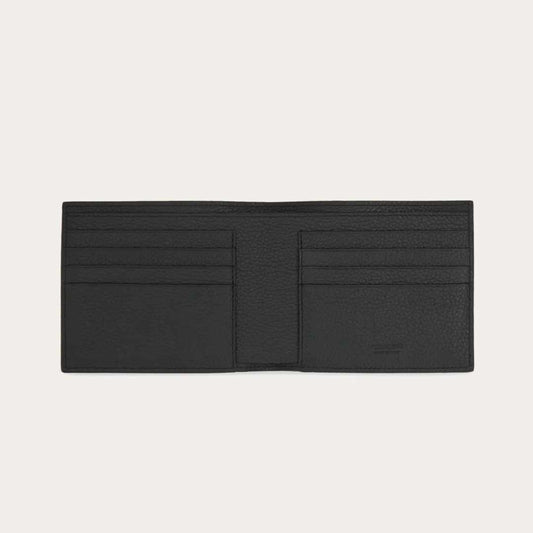 Gancini Monogram Black Wallet