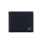 Vlogo Signature Leather Black Wallet