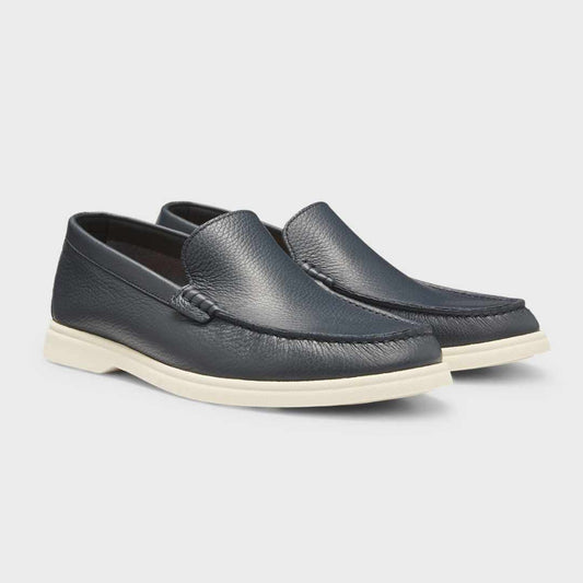 Sienne Dark Blue Loafers