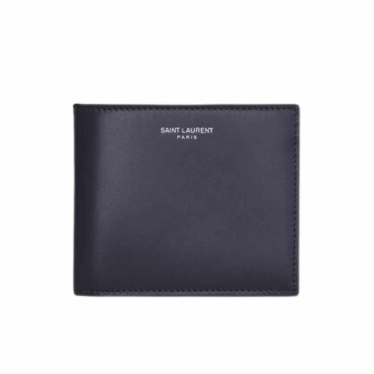 Smooth Leather Black Wallet