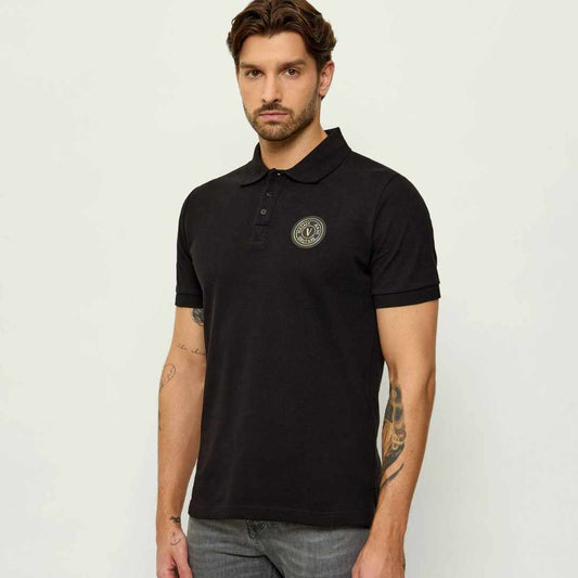 Logo Emblem Black Polo-Shirt