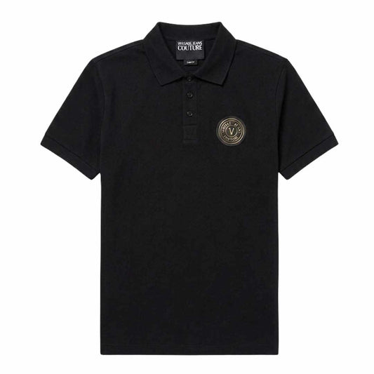 Logo Emblem Black Polo-Shirt