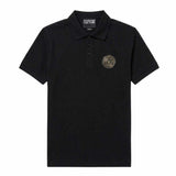 Logo Emblem Black Polo-Shirt