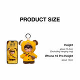Hirono x Kodak Click Bear Plush Pendant
