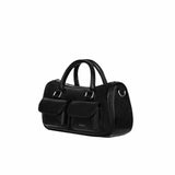 Chubby Half Black Shoulder Bag