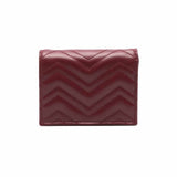 GG Marmont Burgundy Quilted Wallet